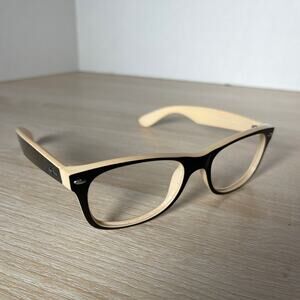 Ray-Ban RB2132 New Wayfarer 875 Sunglasses Frames Only Black Beige 52-18